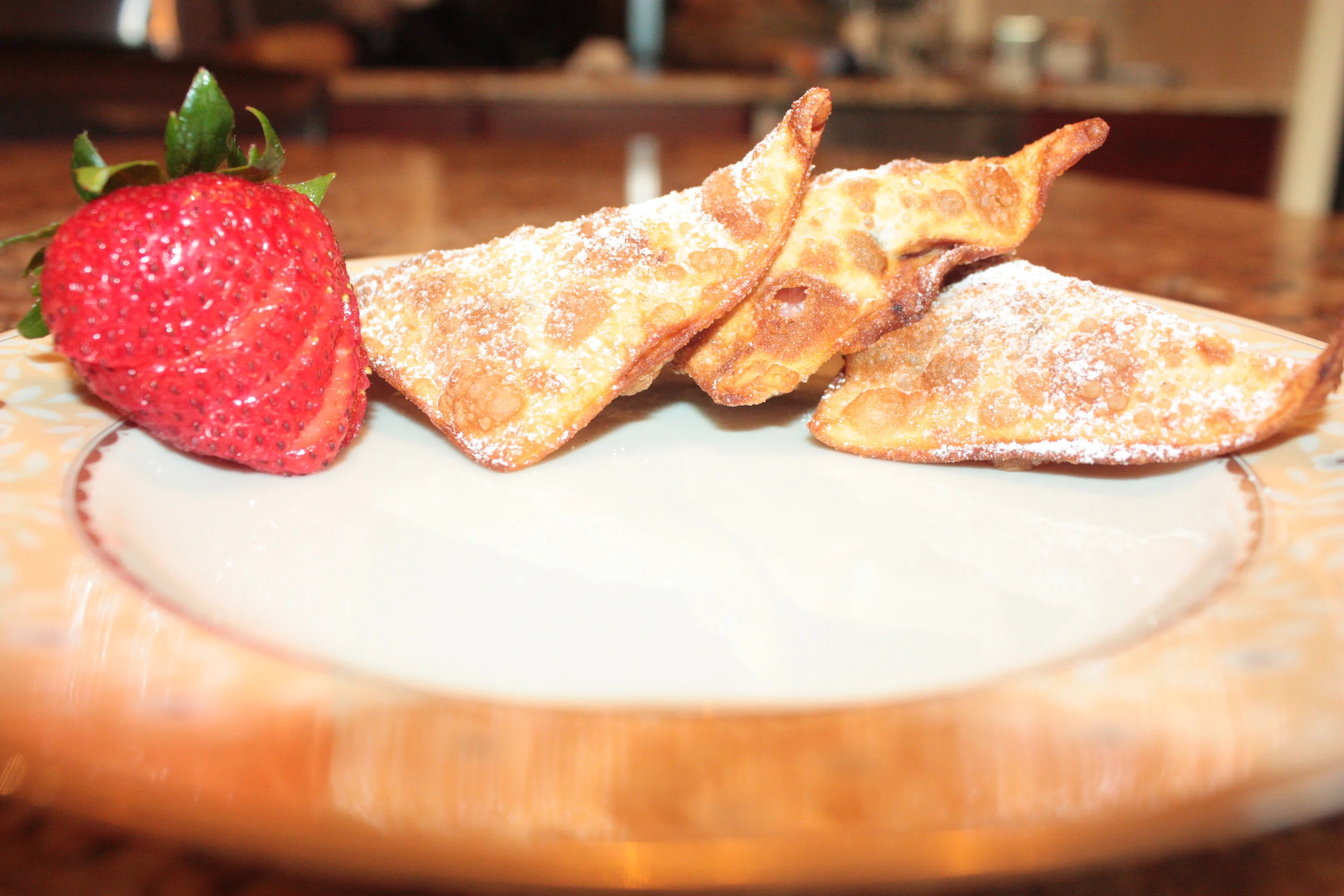 Chocolate Strawberry Ravioli