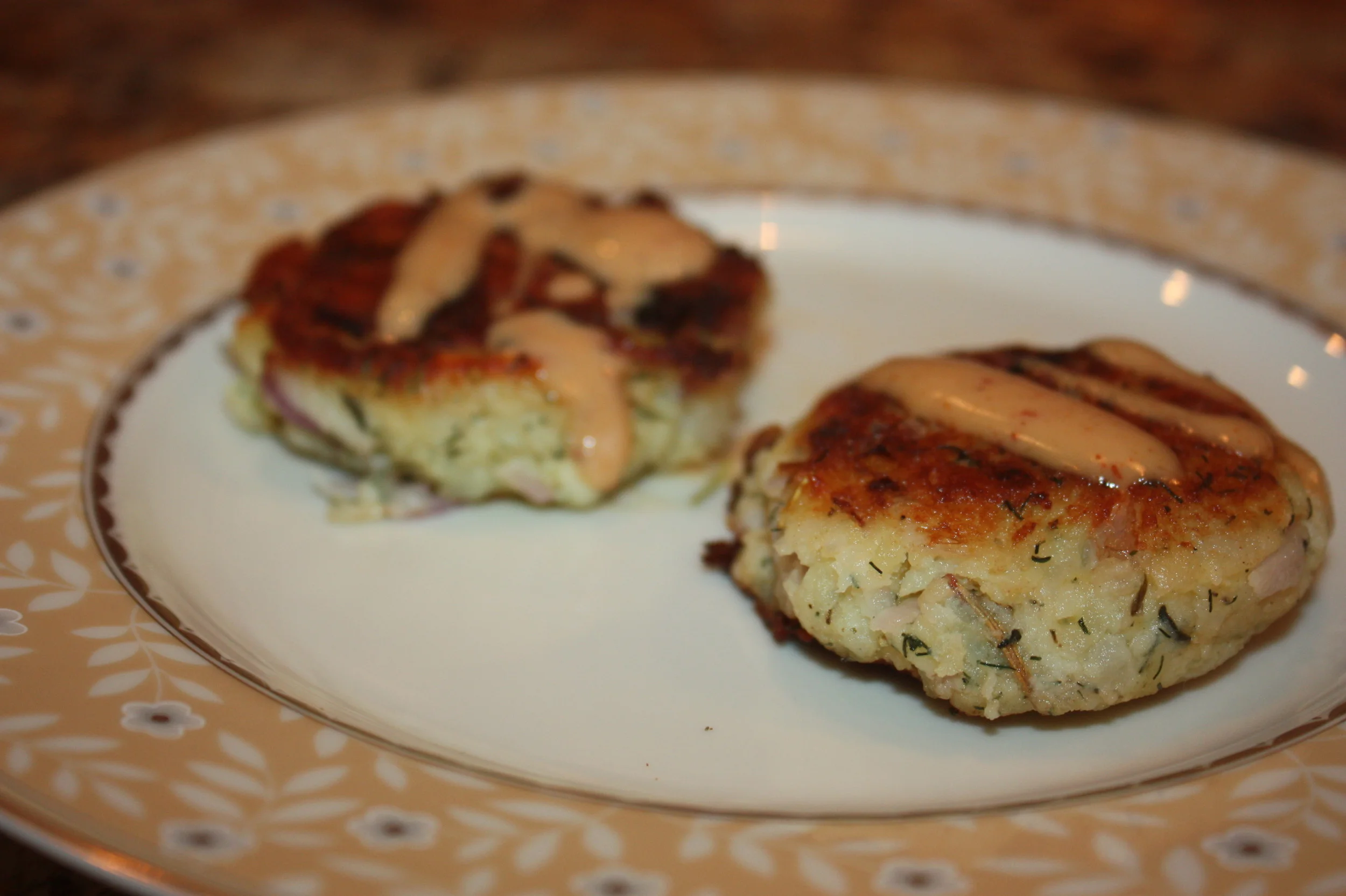 Feta Cheese and Potato Patties