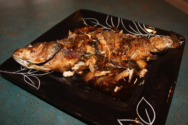 Asian Style Pan-Seared Bronzini