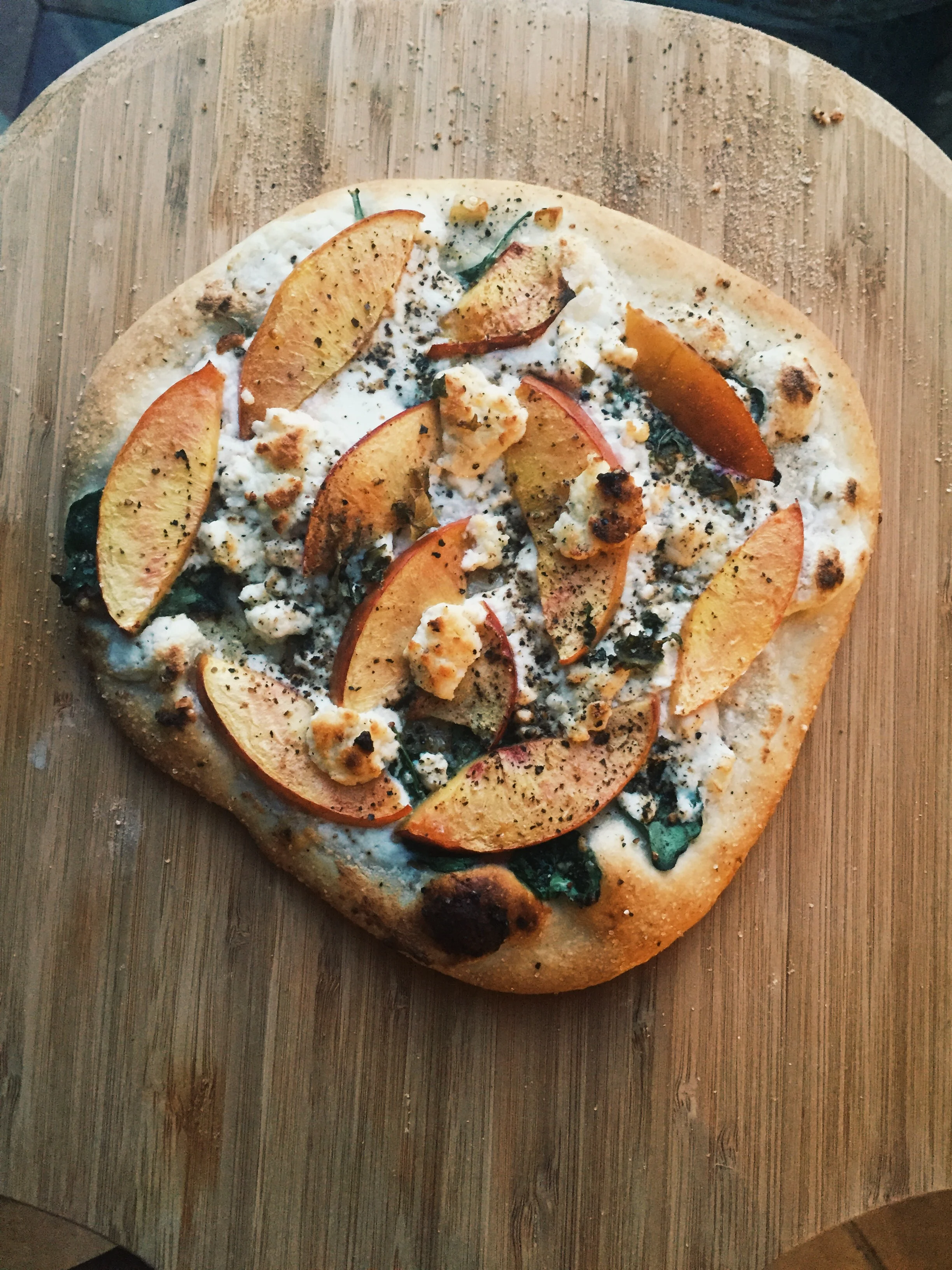  PEACH PIZZA!