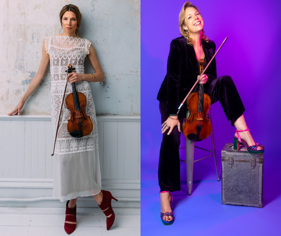 Saturday, March 15th, 2025: Sarah Whitney (violin) and Jessica Meyer (composer, violist)