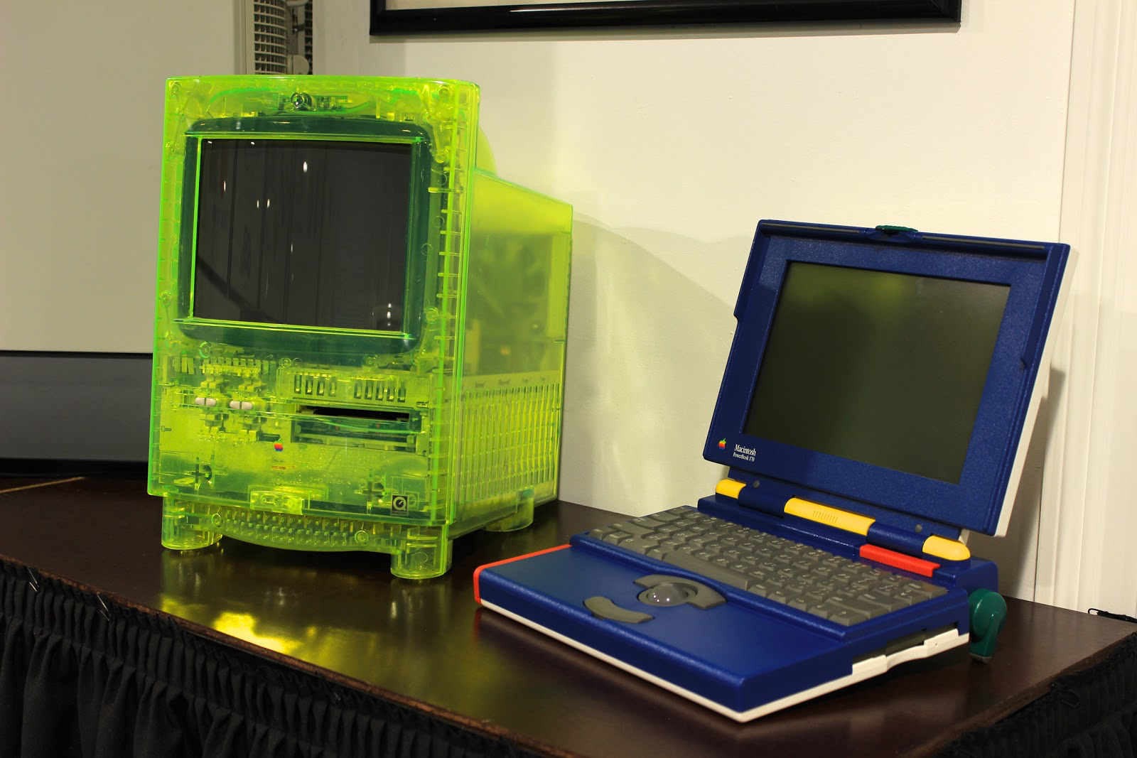 Prototypes, including "The Green Machine." Photo by Alex Jason, 2015. 