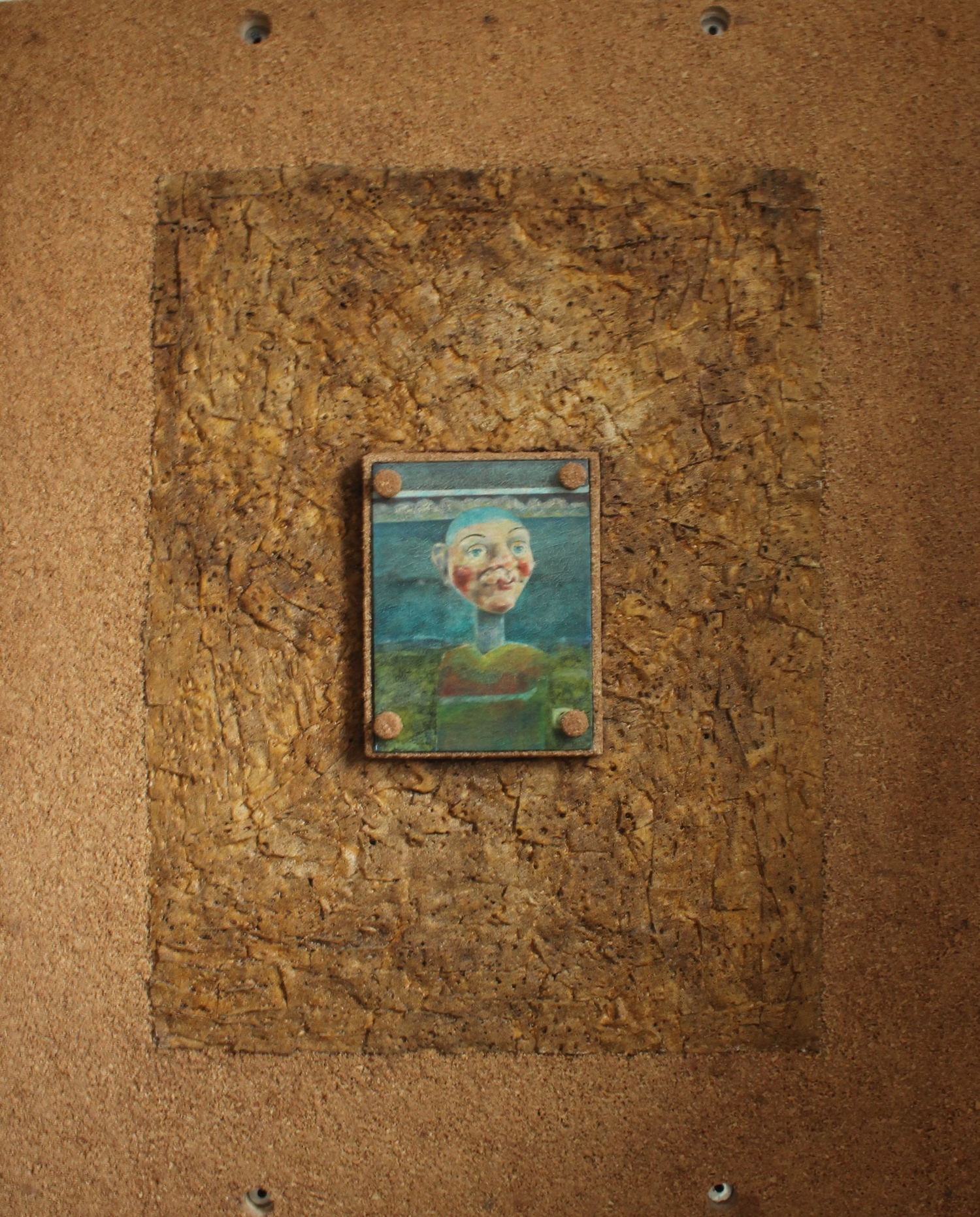 "someone in a framed"