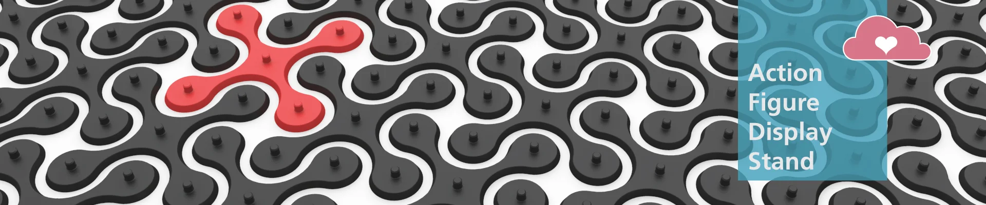 Action Figure Display Stand