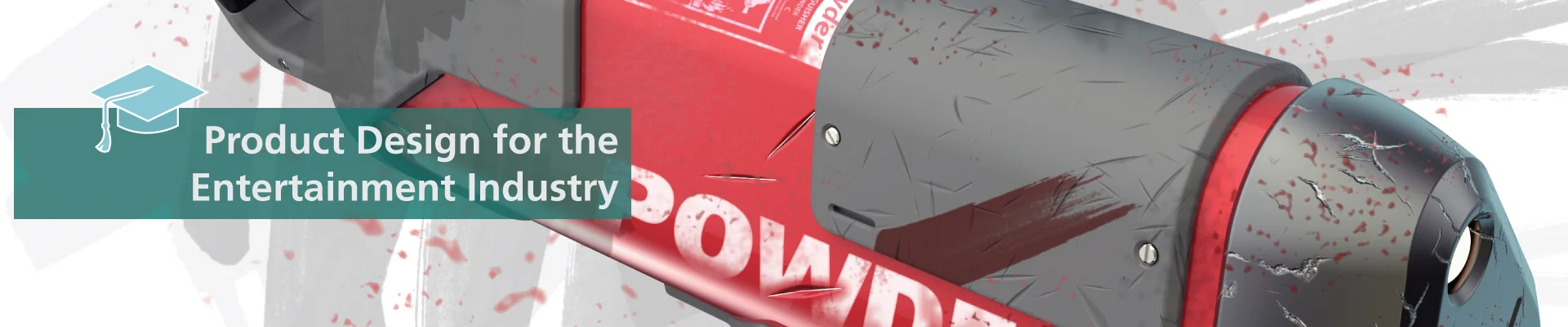 Product Design for the Entertainment Industry | Fire Extinguisher for the Zombie Apocalypse