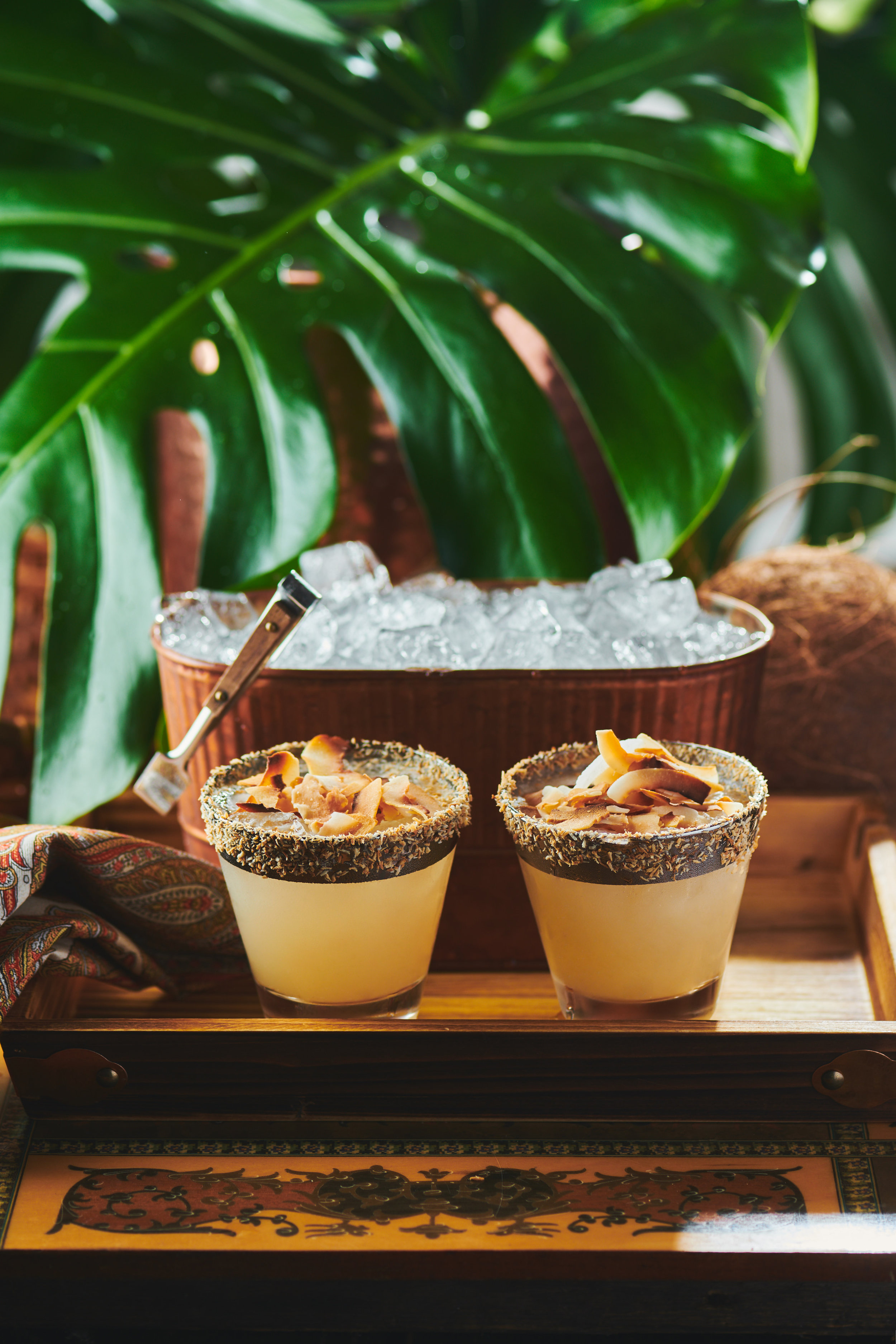 Tropical Coconut Cocktail