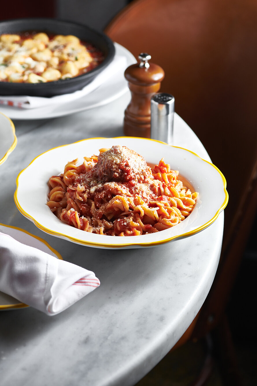 Pasta at Italian Pizza Restaurant