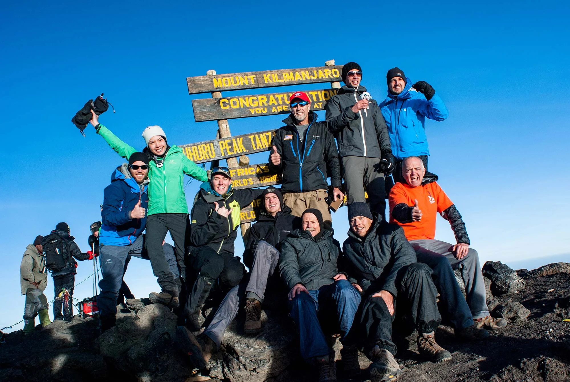 Februrary 22, 2016: All climbers from the Duma Explorer group successfully summited Kilimanjaro.