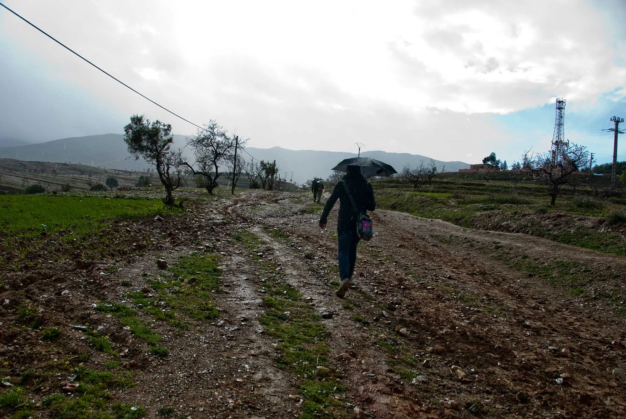 It rained for the first thirty minutes, but then was beautiful.