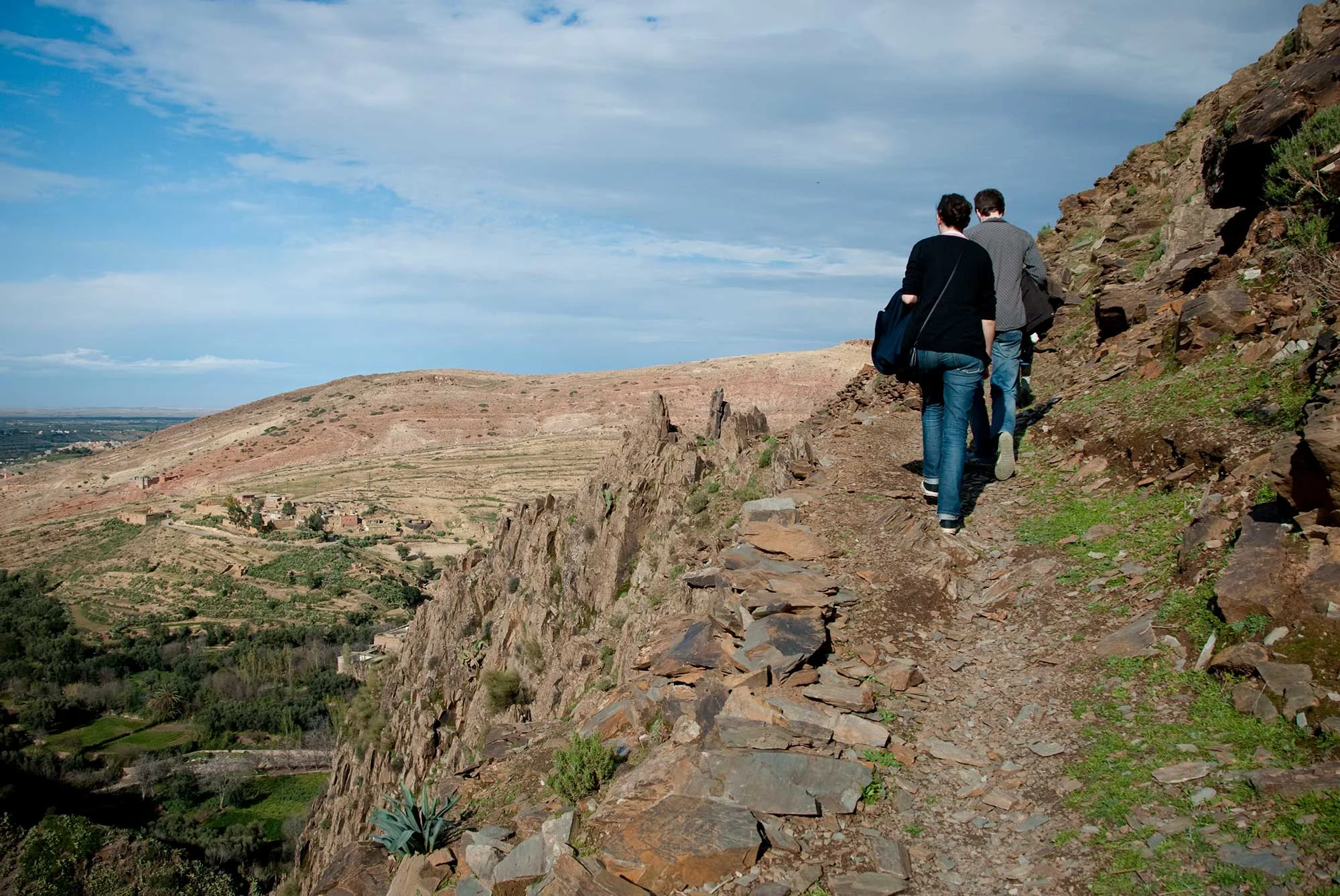 You gotta be crazy to take a donkey on this trail.