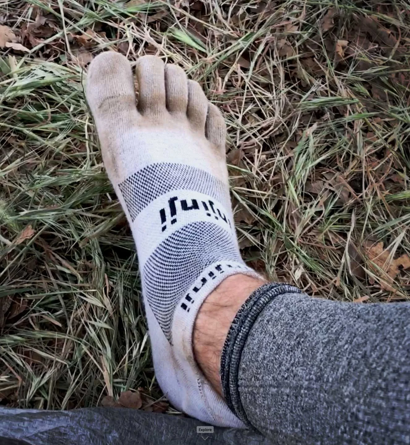 Injinji toe socks make great liner socks. Each toe has its own friction-free tube of polyester smoothness to prevent blisters from forming bey