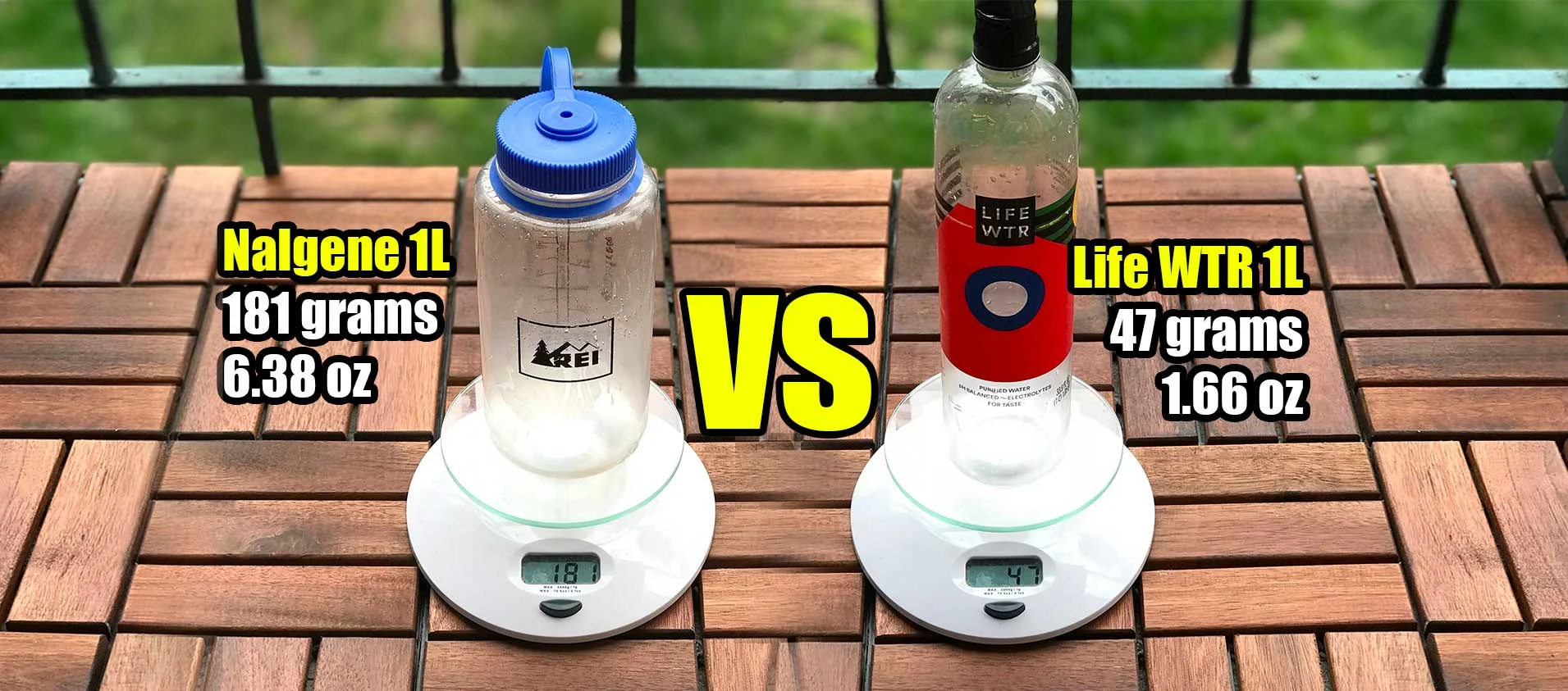 Lightweight Water Bottles for Backpacking