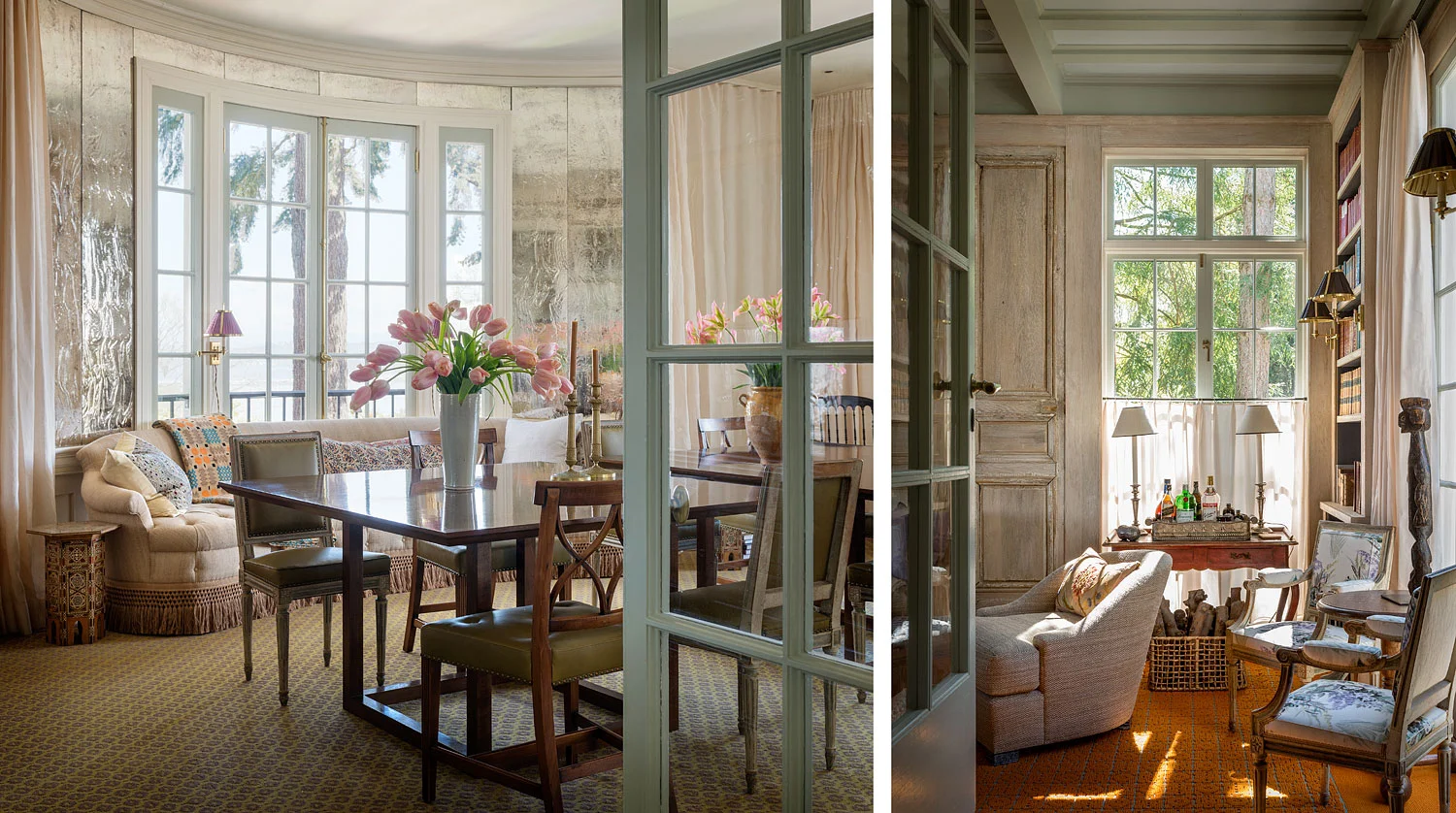 Architecture: Stephen Sullivan Designs Interiors: Jeffrey Bilhuber