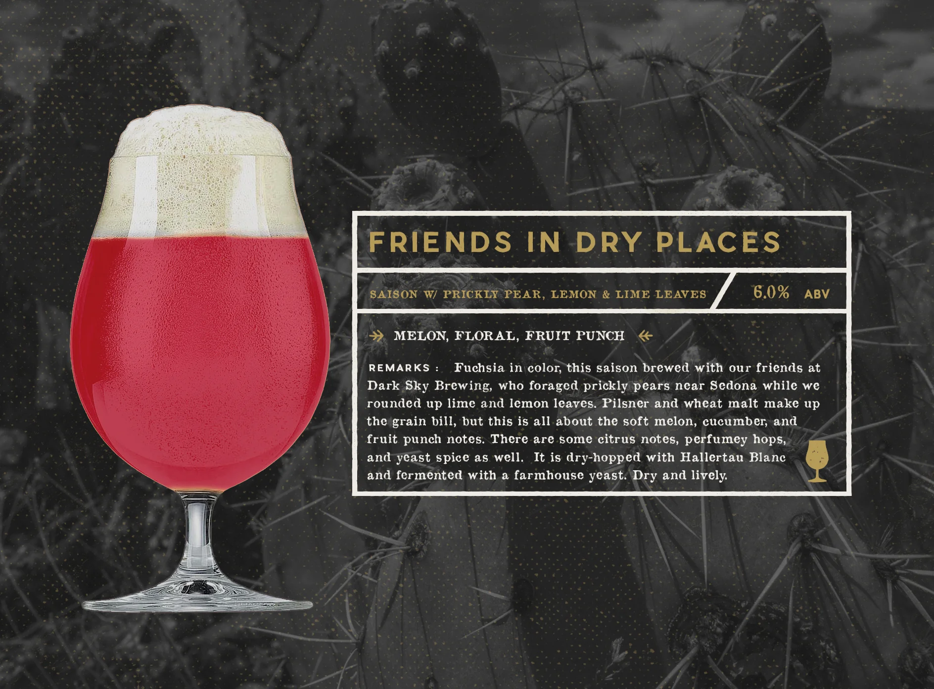 FRIENDS IN DRY PLACES