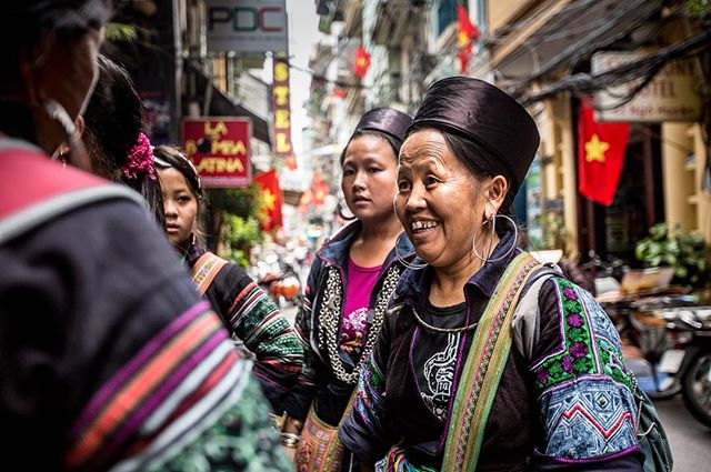 A snap from last year's trip to Hanoi with a group of Hmong homestay owners.  Photo by @k_sandilands 
This was another great time filming these ladies visit the big city, many for their first time as they work to promote their amazing traditional hom