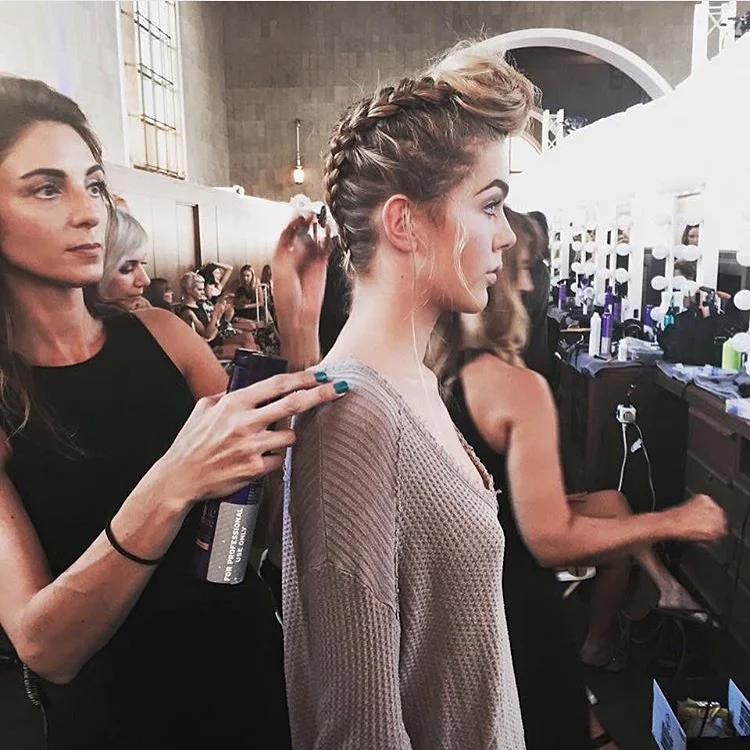 h a i r & m a k e u p #lafw ss16