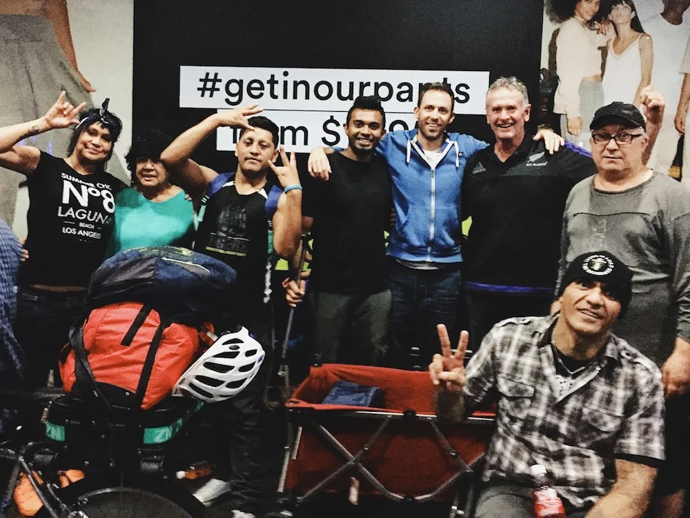 Nate and friends bringing Jesus and hot food to Auckland's "streeties" on Friday nights.