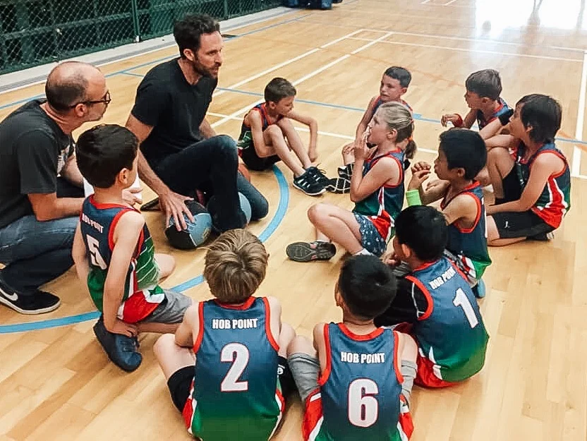 🏀 This season's champions of the local under 9's league!