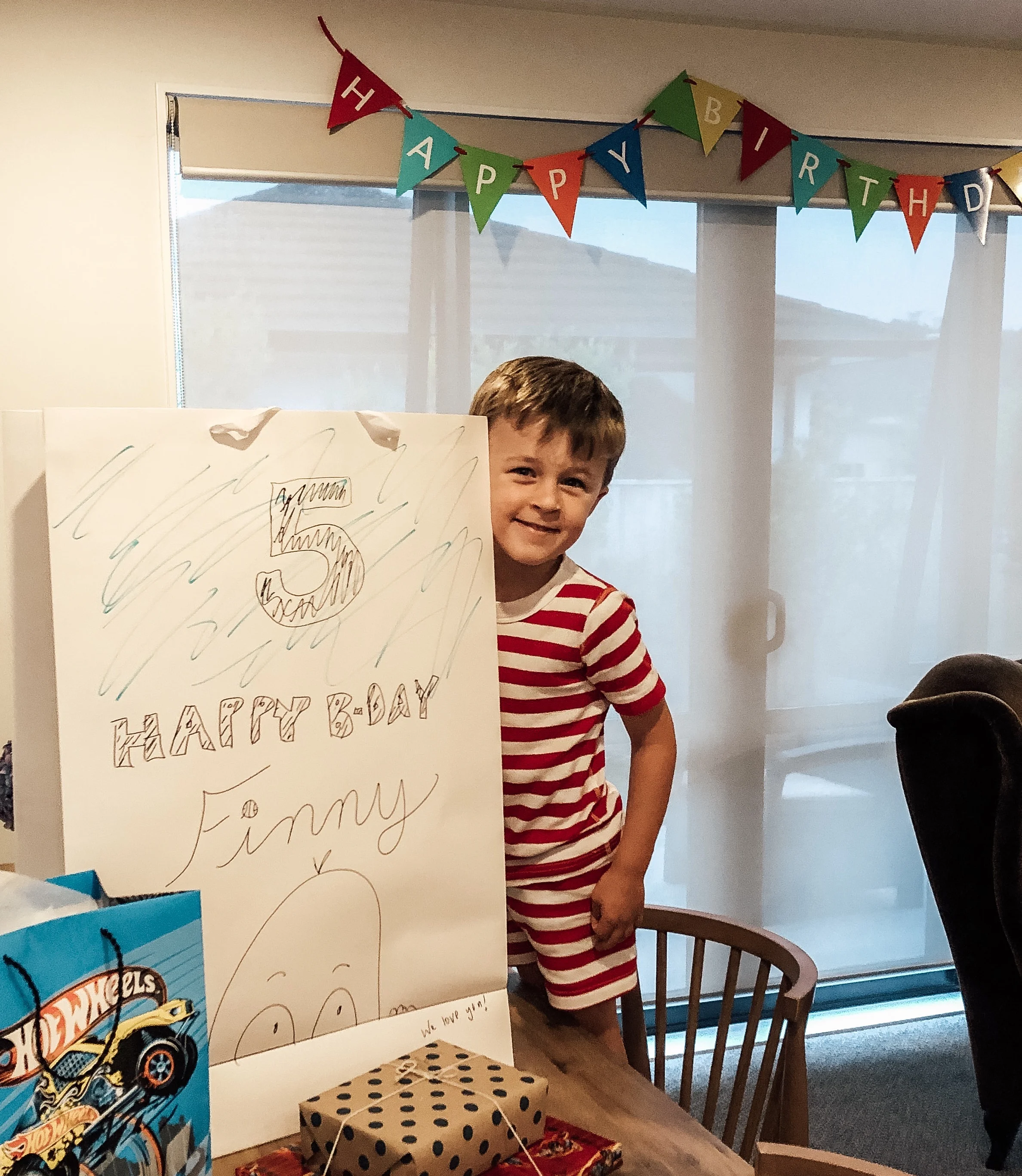 Finny is five!