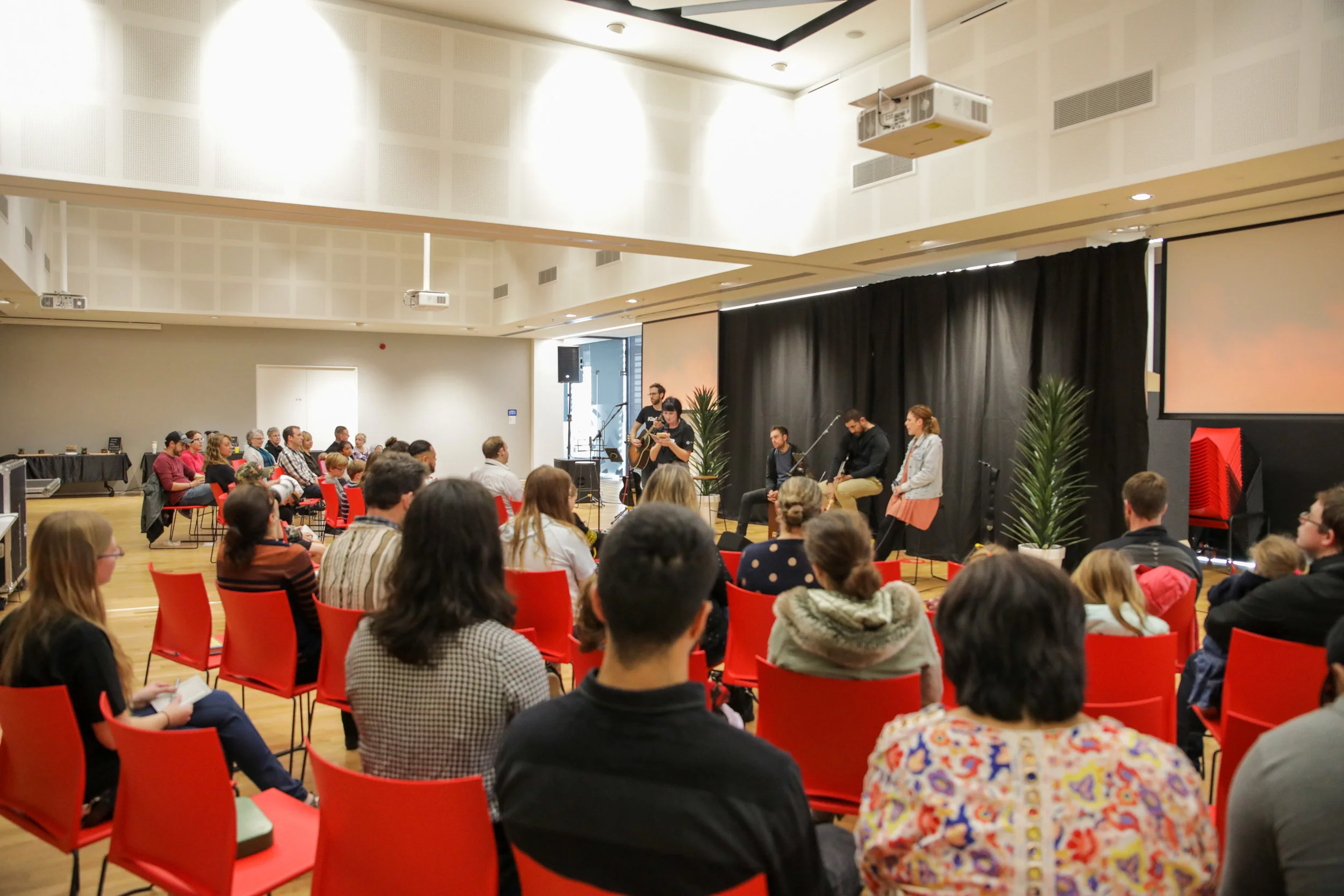 Church Northwest's first weekly service on 28 July.