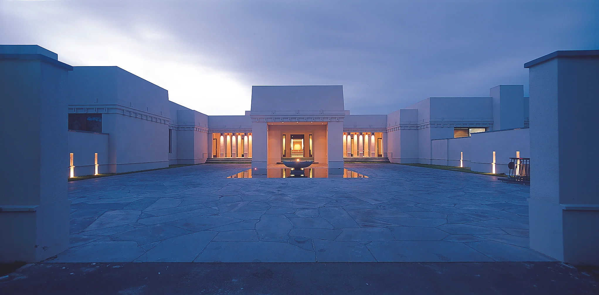 Clubhouse Entry Courtyard