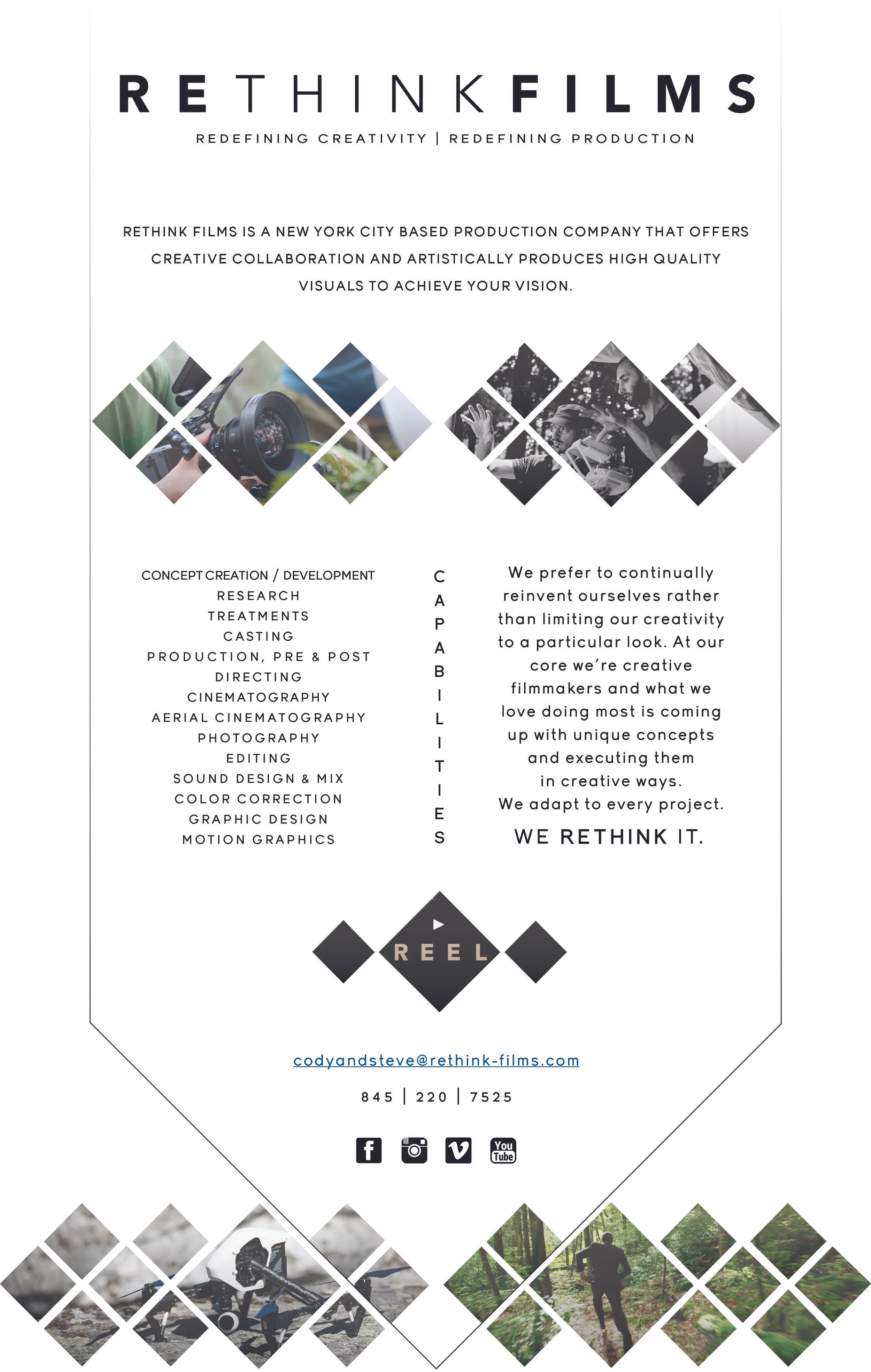 One Sheet Design - ReThink Films