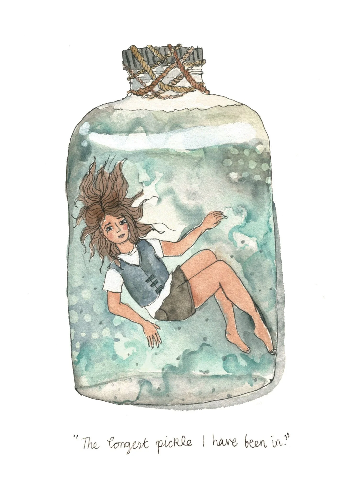 Girl In A Bottle
