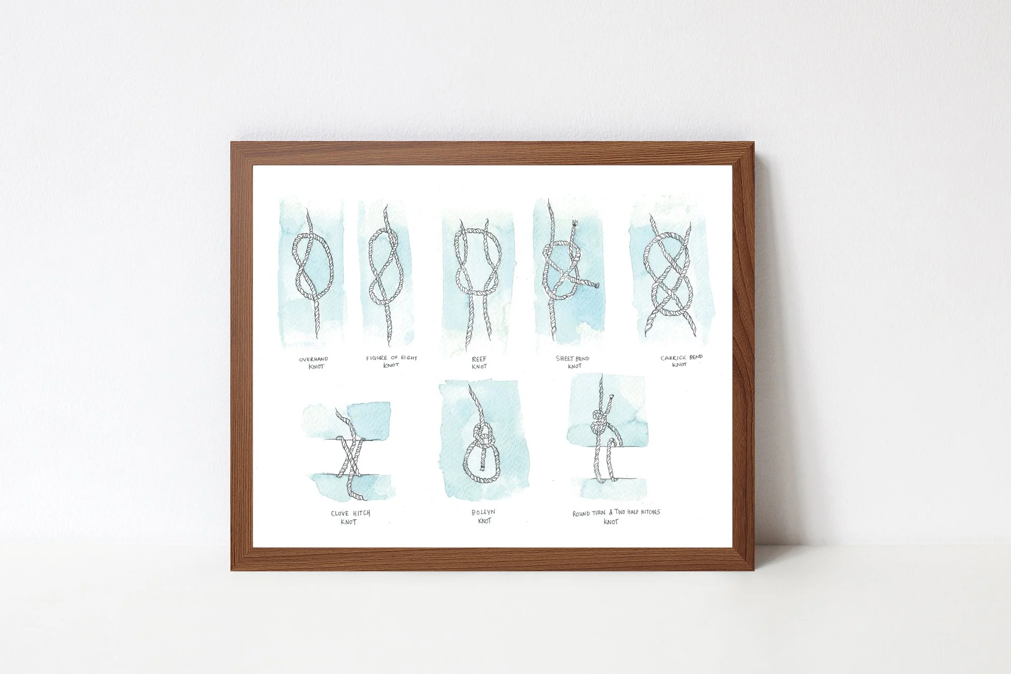 Sailor's Knots Print