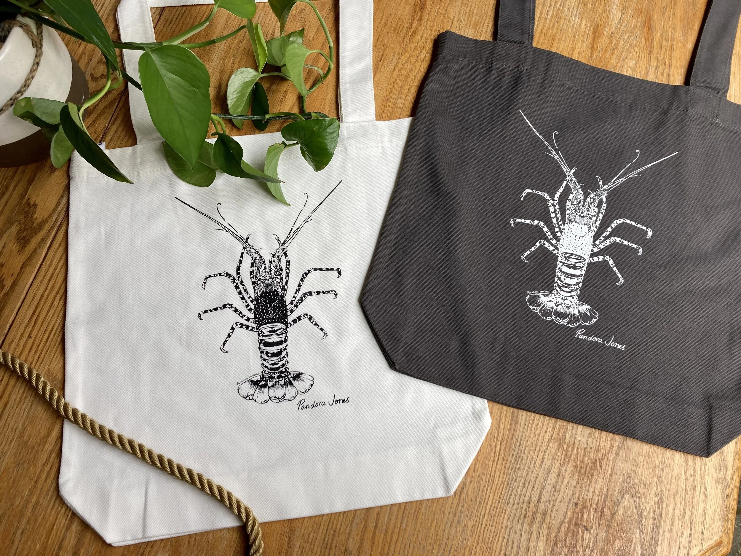 Crayfish Tote Bag