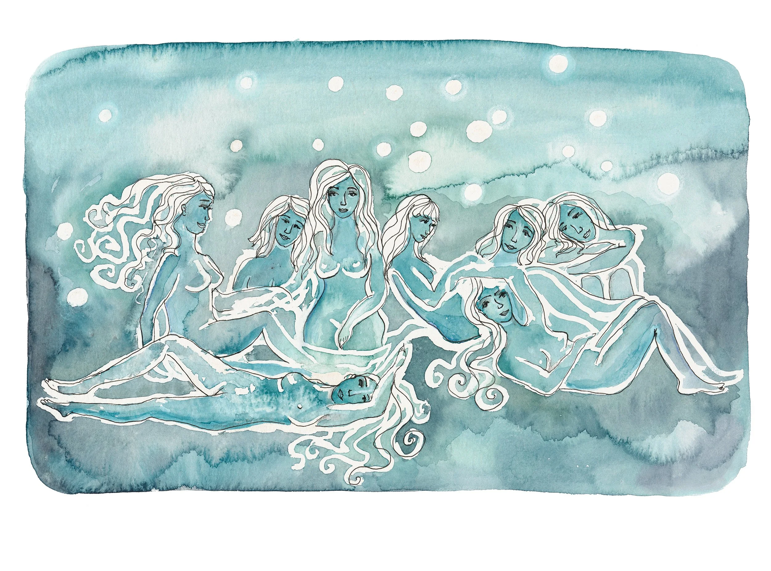 Ocean Goddesses | Limited Edition Print