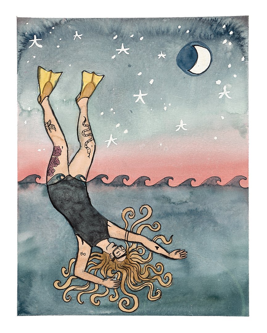 Half Moon Swim | Limited Edition Print