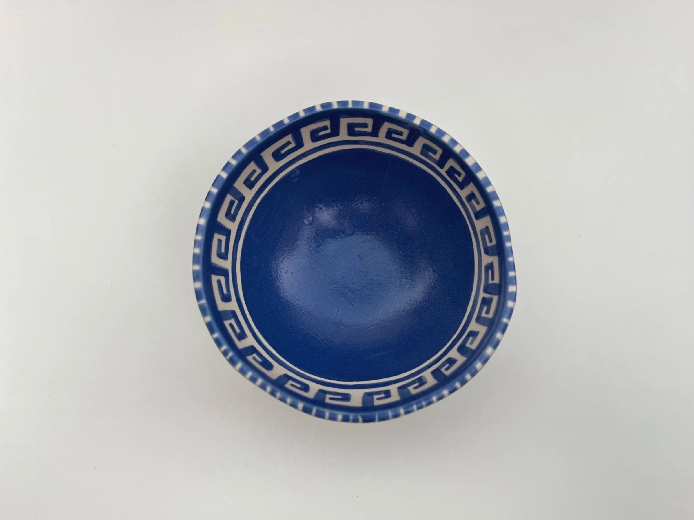 Greek Meander Bowl