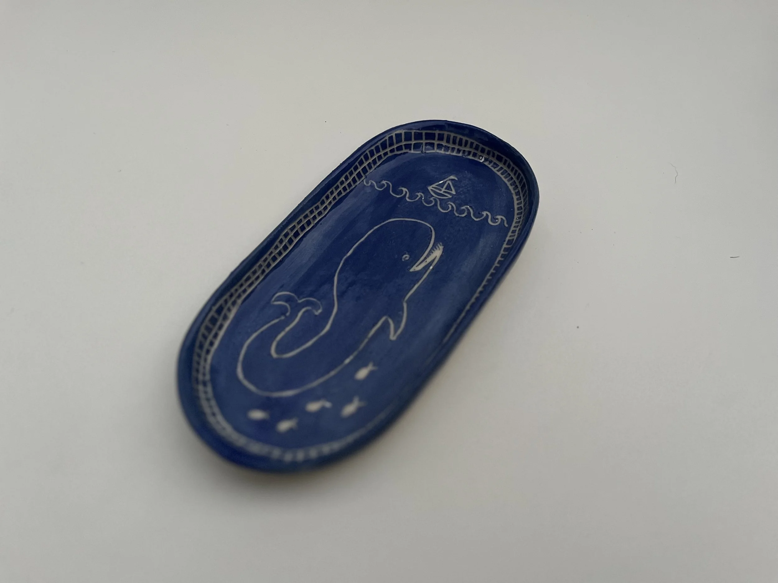 Whale & Sailboat Dish