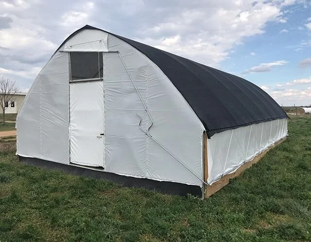 So proud of our new mobile range coop!  We&rsquo;ve been plugging away at this on nicer days over the winter. 
This is a BIG step for our farm.  We&rsquo;re moving away from the smaller ground shelters we&rsquo;ve used for years.  This will be a much