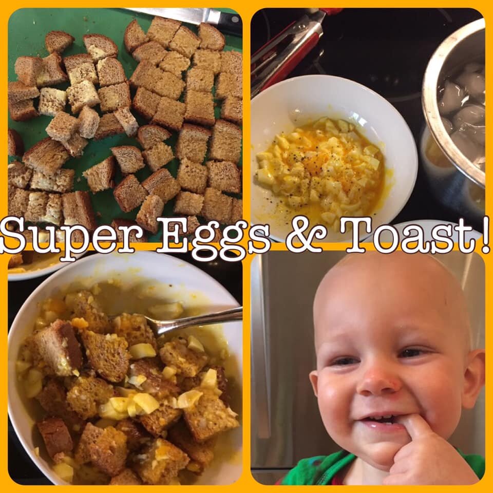 Super Eggs and Toast