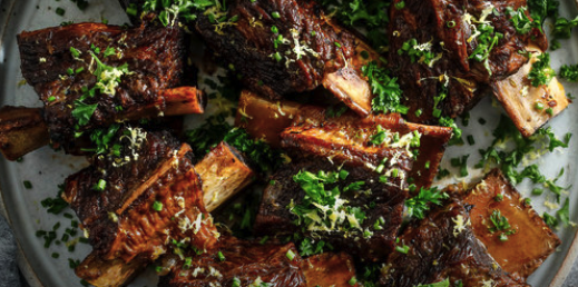 Garlic Braised Short Ribs