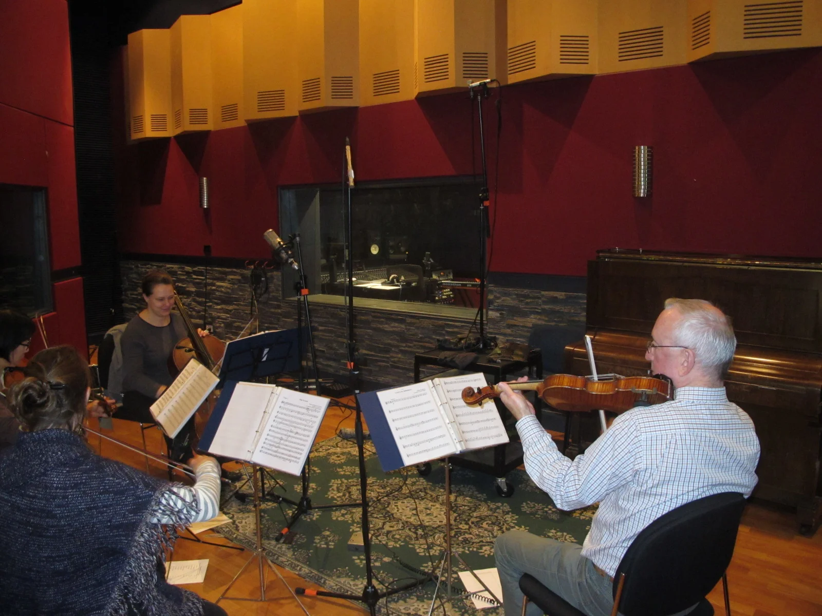 Recording of a String Quartet 