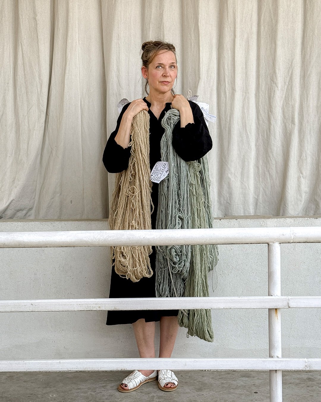 When it comes to materials, Franziska is the go-to person at Reuber Henning. 

Pic Alexander Lipsius