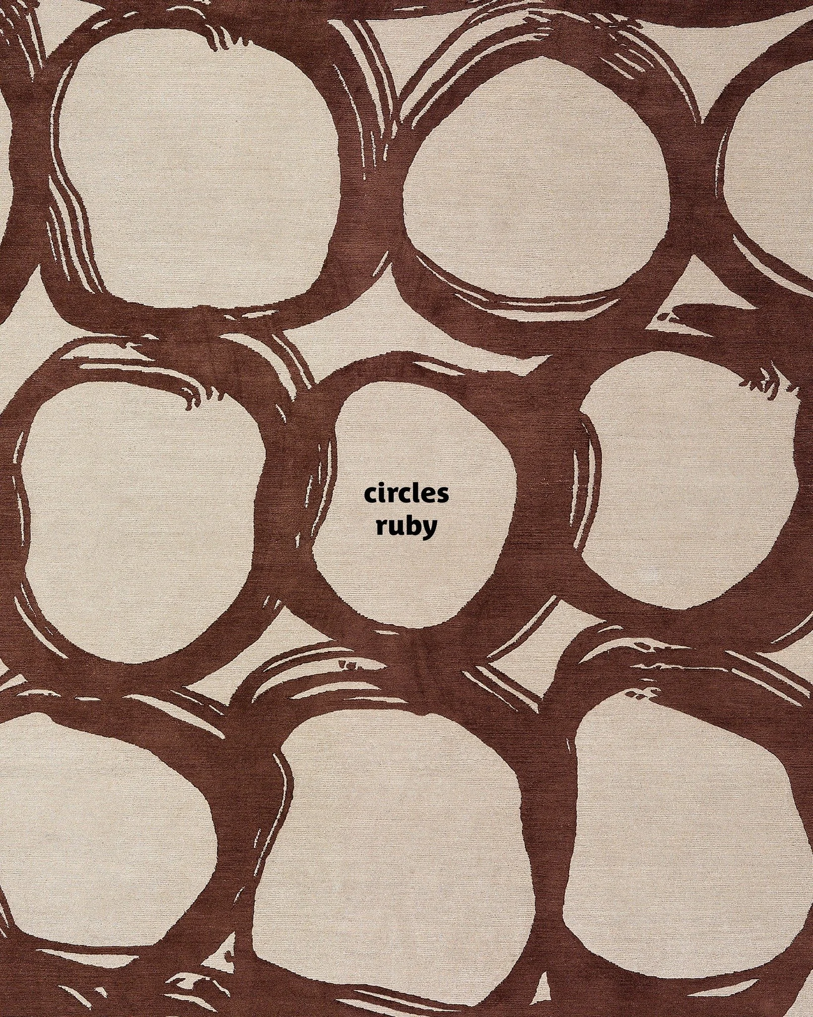 Detail Circles &ndash; ruby
Quick drawing leads to a free, playful design that celebrates imperfection.