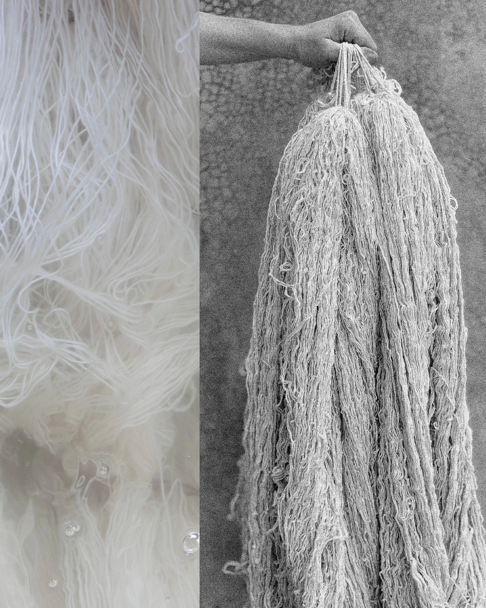 When we finally hold a new rug in our hands and present our current design, we want people to notice the material, not just the design. Because that is the foundation on which everything grows.
 
​Pic left @rene_fietzek 
​Pic right Alexander Lipsius