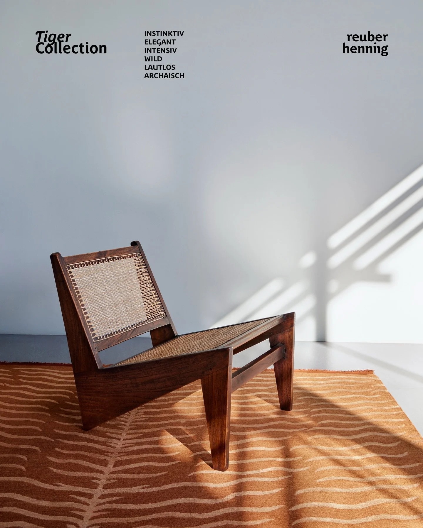 As a symbol of protection and strength, the tiger has a long history in rug tradition. In many cultures, it&rsquo;s regarded as a spirit animal. This collection draws on that tradition &mdash; and translates it freely. The lines remain clear and stri