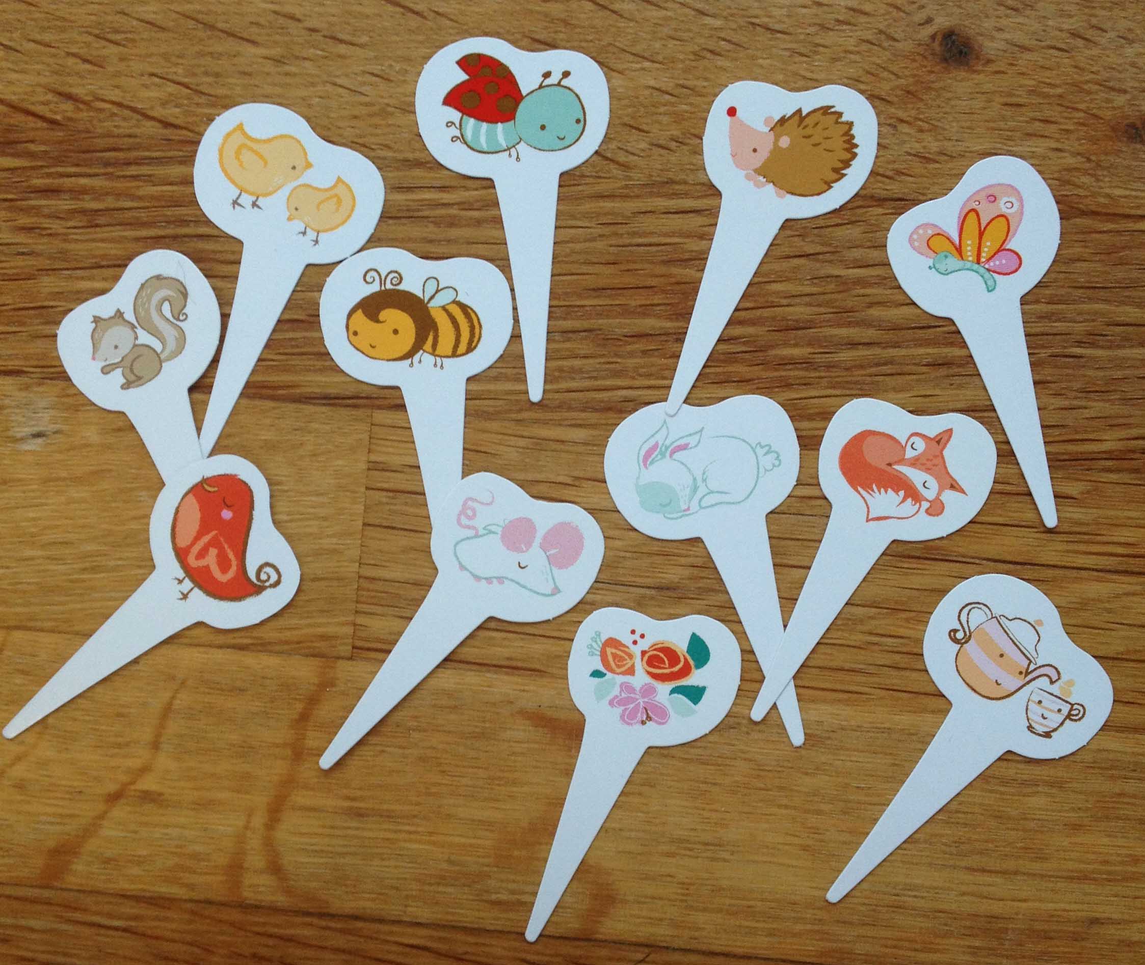 These little bad boys are for decoration on top of a cupcake.