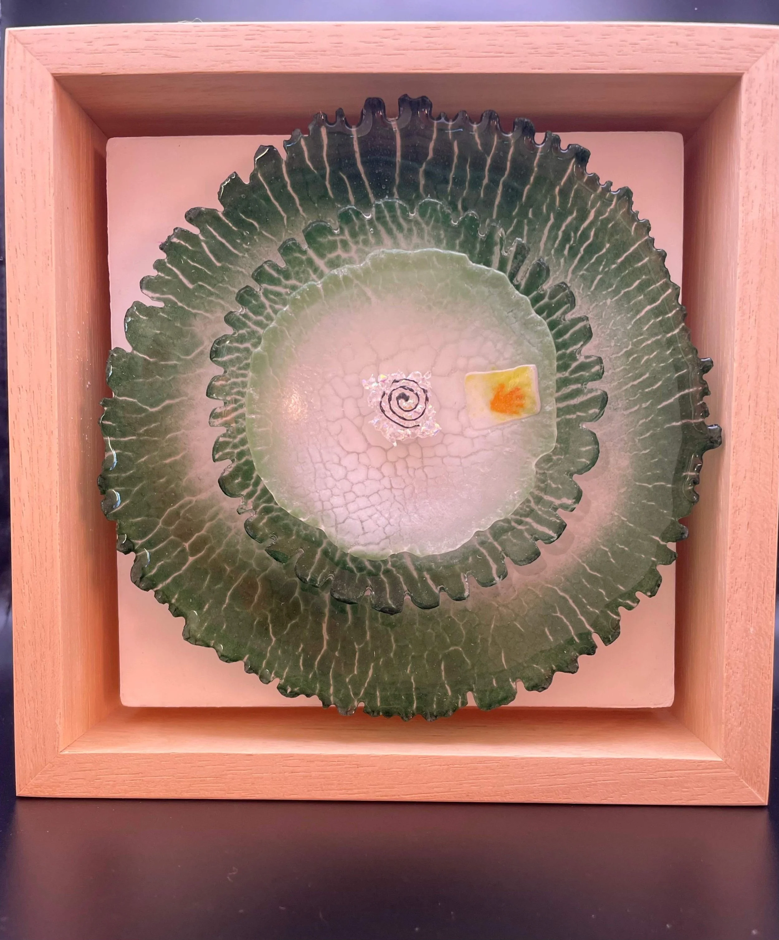 Sculptural Wall Hanging, "Touching Our Ancestors".