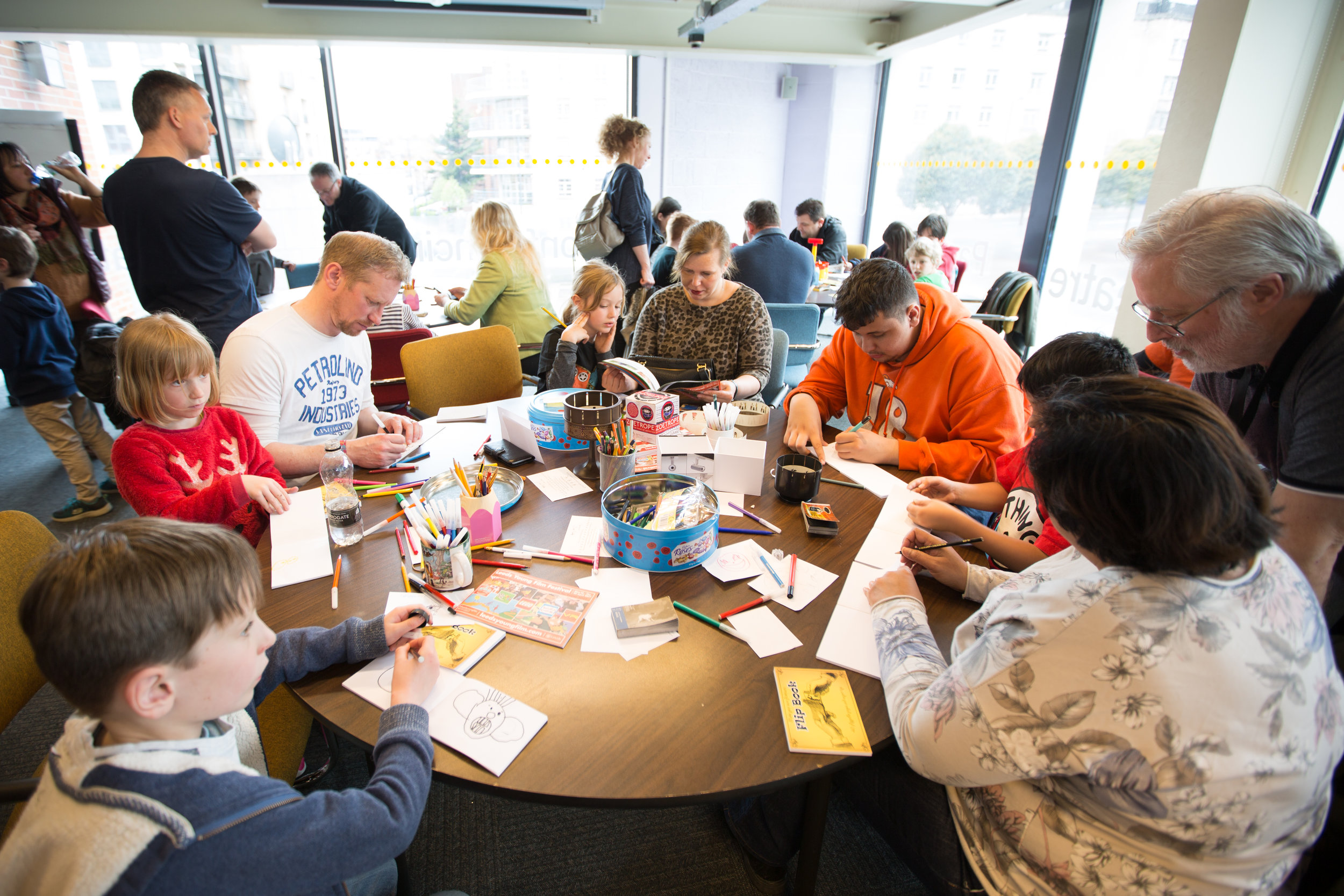 Flipbook workshop with Ralph Shephard.
