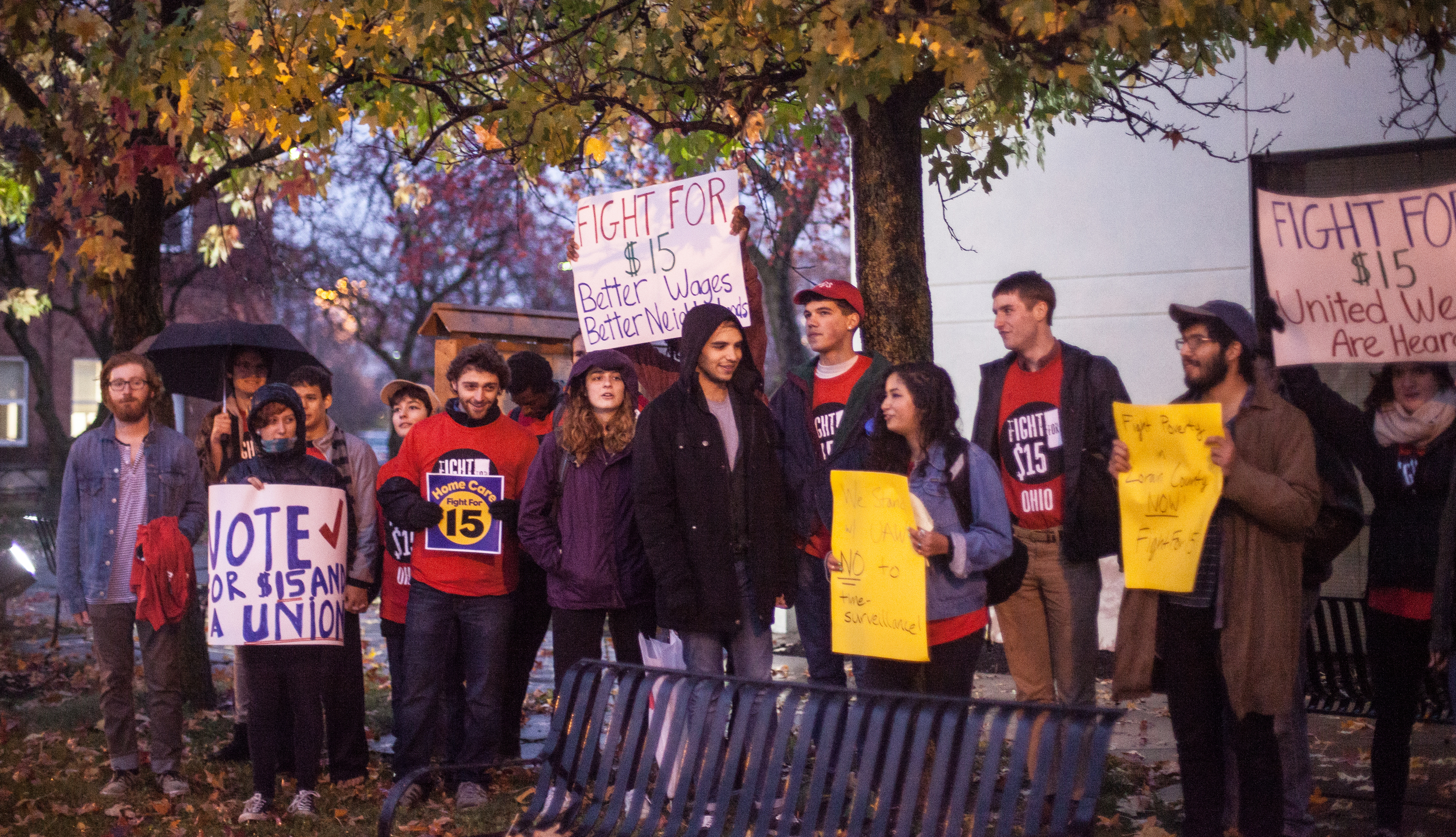 $15 Minimum Wage Protest