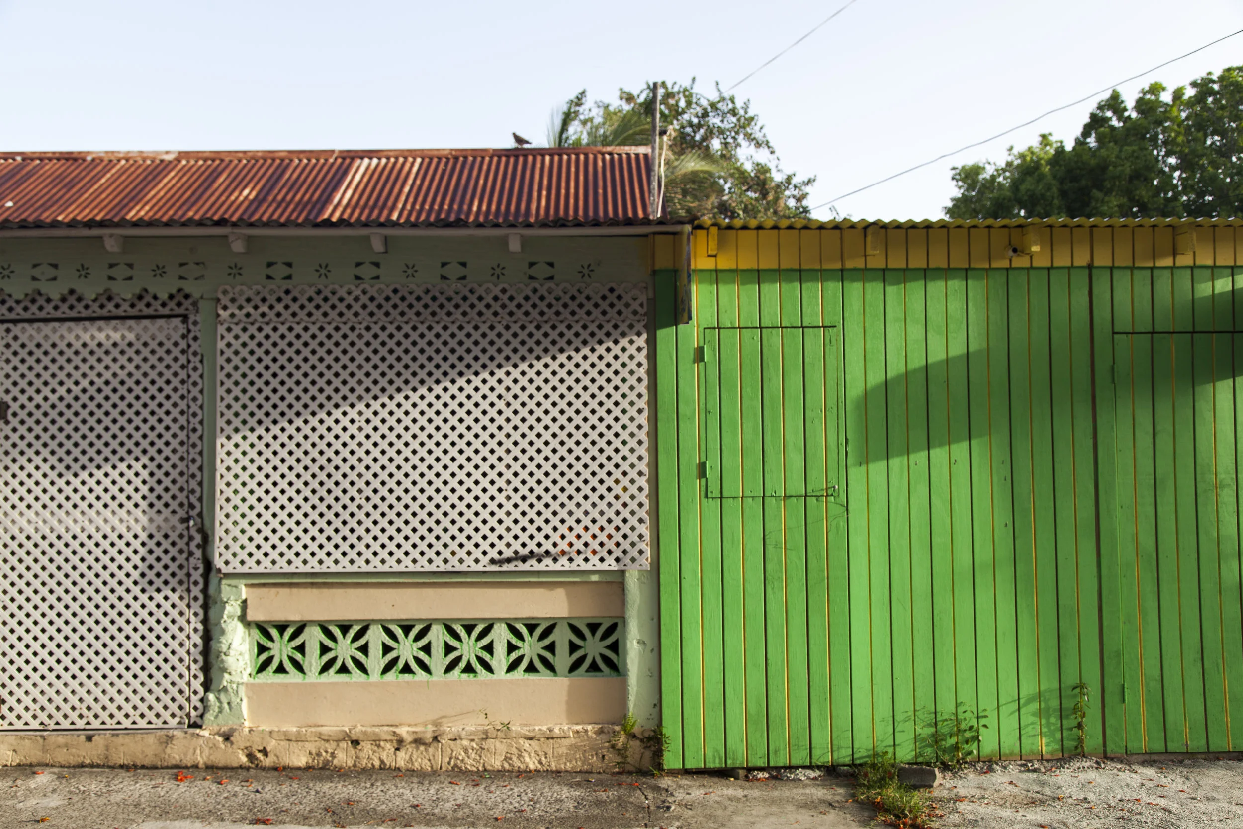 Contrasting Sheds