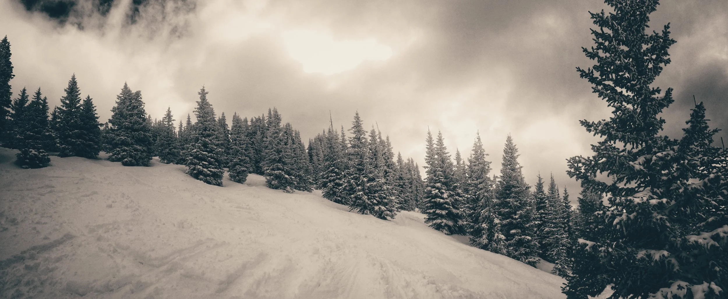 Ski Slopes with a mood