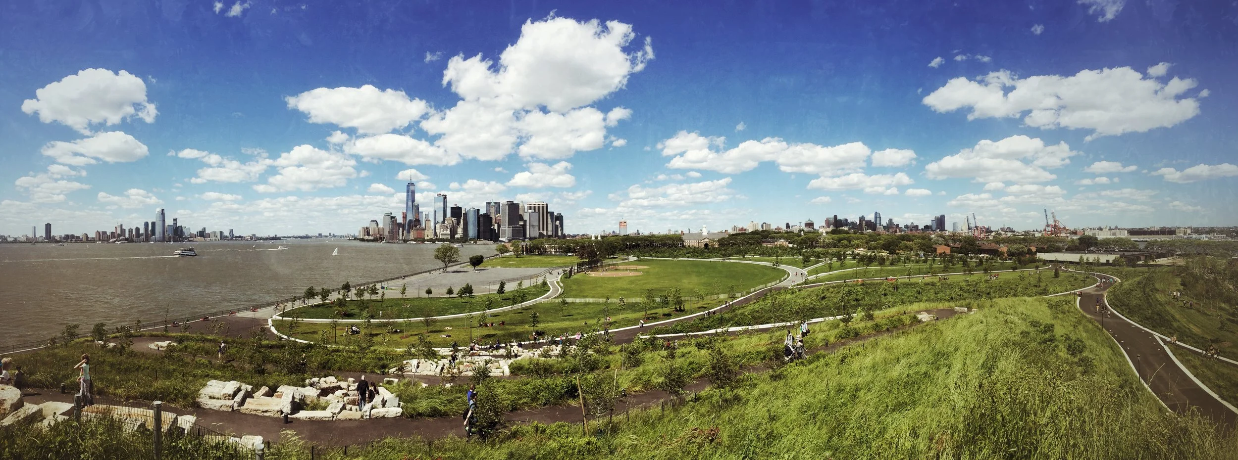 View of Manhattan and NJ