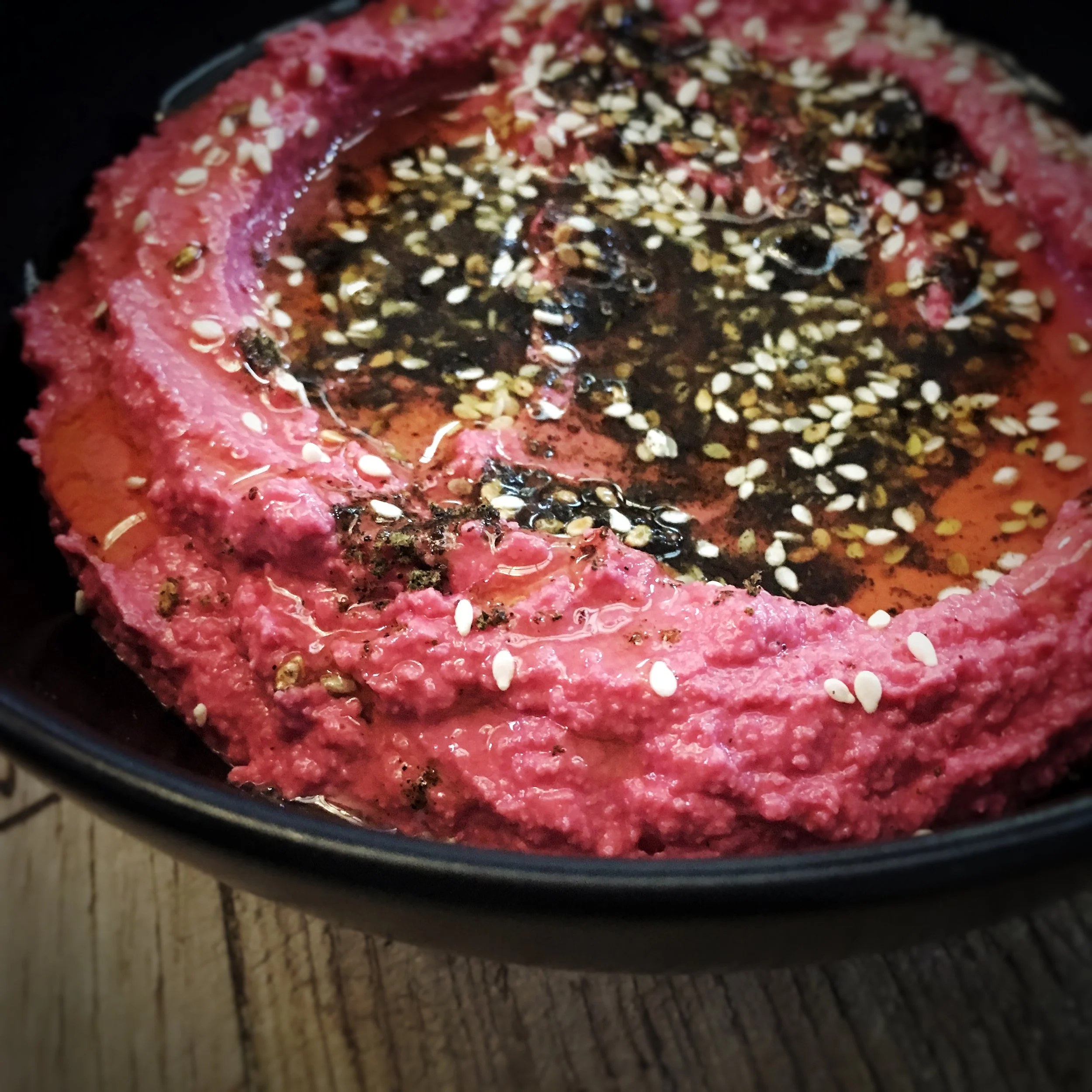 Pretty in Pink Hummus