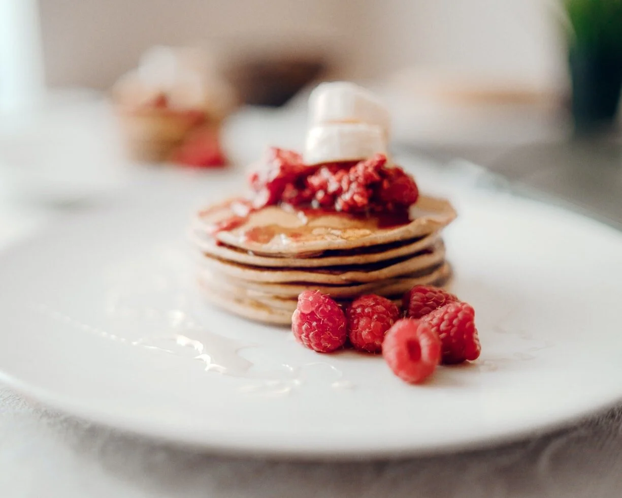 Two ingredient (super) healthy pancakes